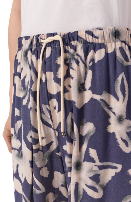 Шорты из вискозы Laneus S6LAMASH096 Синий  S6LAMASH096 Фото 5