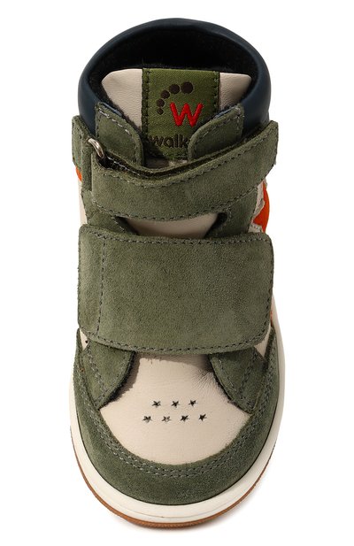 Высокие кеды из кожи WALKEY, арт. Y1B9-42583-1579A520/20-24, фото 4