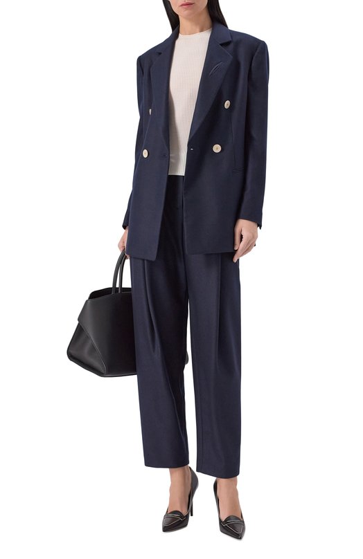 Кашемировый жакет Giorgio Armani GW002972/TE15278 Синий  GW002972/TE15278 Фото 2