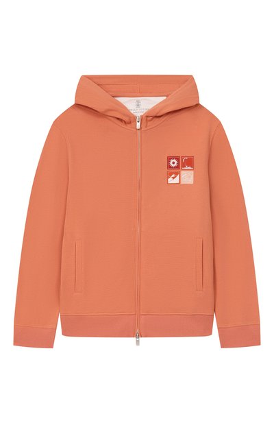 Хлопковая толстовка BRUNELLO CUCINELLI, арт. BE854E507A