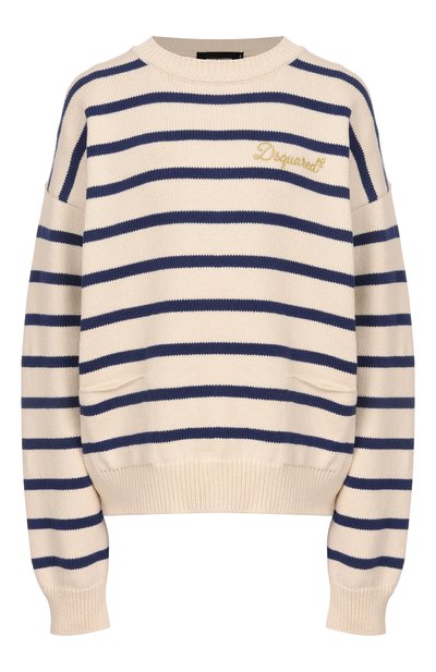 Женский хлопковый свитер DSQUARED2, арт. S75HA1406/D13188