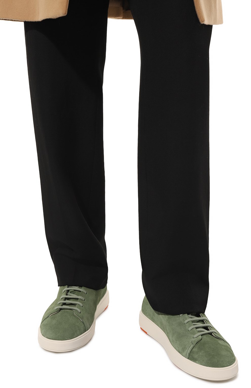 Замшевые кеды SANTONI, арт. MBCD21640BARGSB8Z50, фото 3