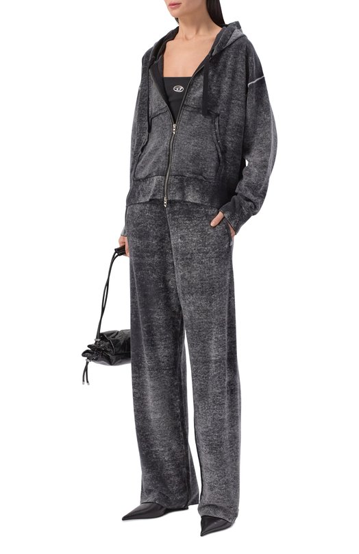 Шерстяные брюки Diesel A22037/0TKCY Серый  A22037/0TKCY Фото 2