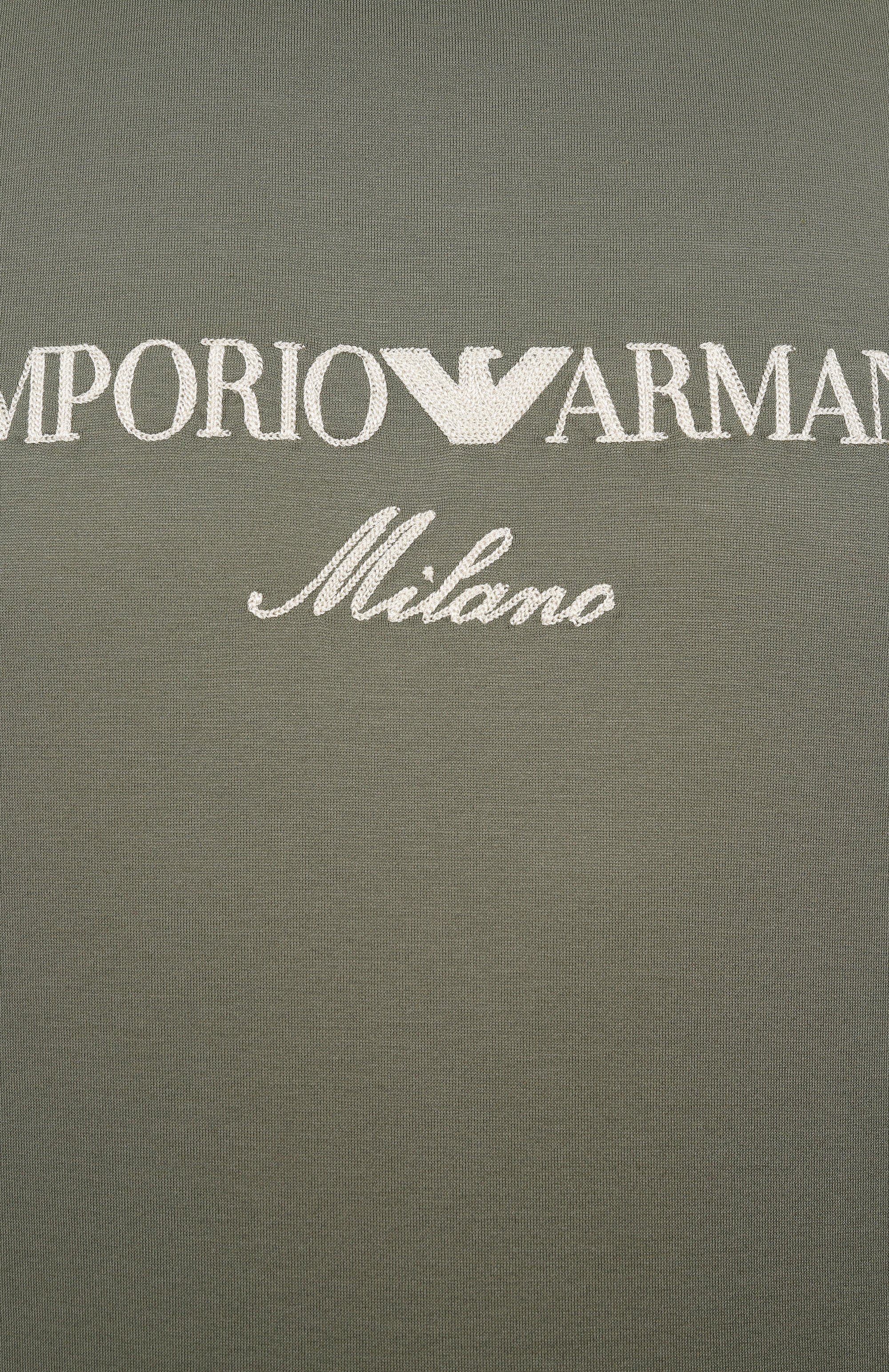 Футболка из лиоцелла и хлопка EMPORIO ARMANI, арт. EM001033/AF10017, фото 6