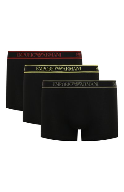 Мужские комплект из трех боксеров EMPORIO ARMANI, арт. 111357/4F717