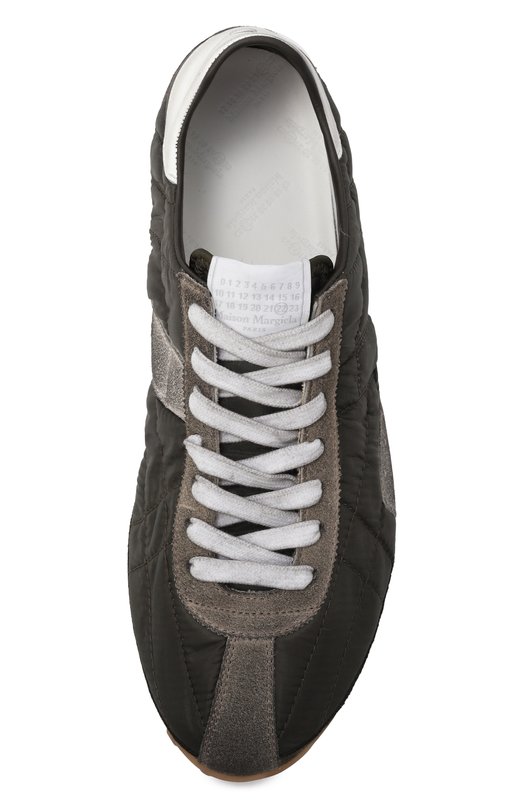 Текстильные кроссовки Sprinters Maison Margiela S57WS0514/P7415 Хаки  S57WS0514/P7415 Фото 6