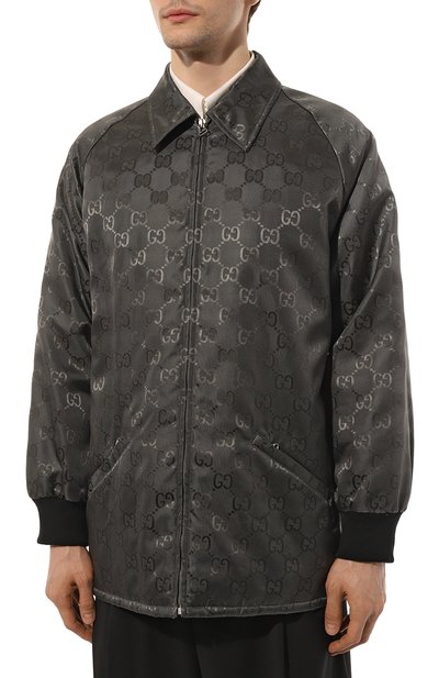 Куртка GUCCI темно-серого цвета по цене 216000 руб., арт. 654843 ZAEBN, фото 3 Куртка GUCCI, арт. 654843 ZAEBN, фото 3
