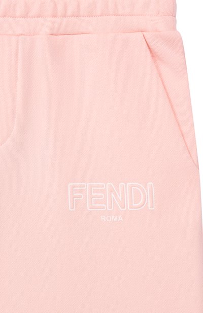 Хлопковые джоггеры FENDI, арт. JUF175/5V0/8A-12+, фото 3