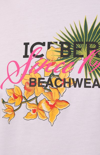 Хлопковая футболка ICEBERG, арт. ICE3MTS02, фото 5