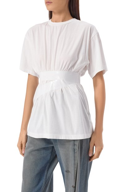 Хлопковая футболка MM6, арт. S52GC0335/M20048, фото 3