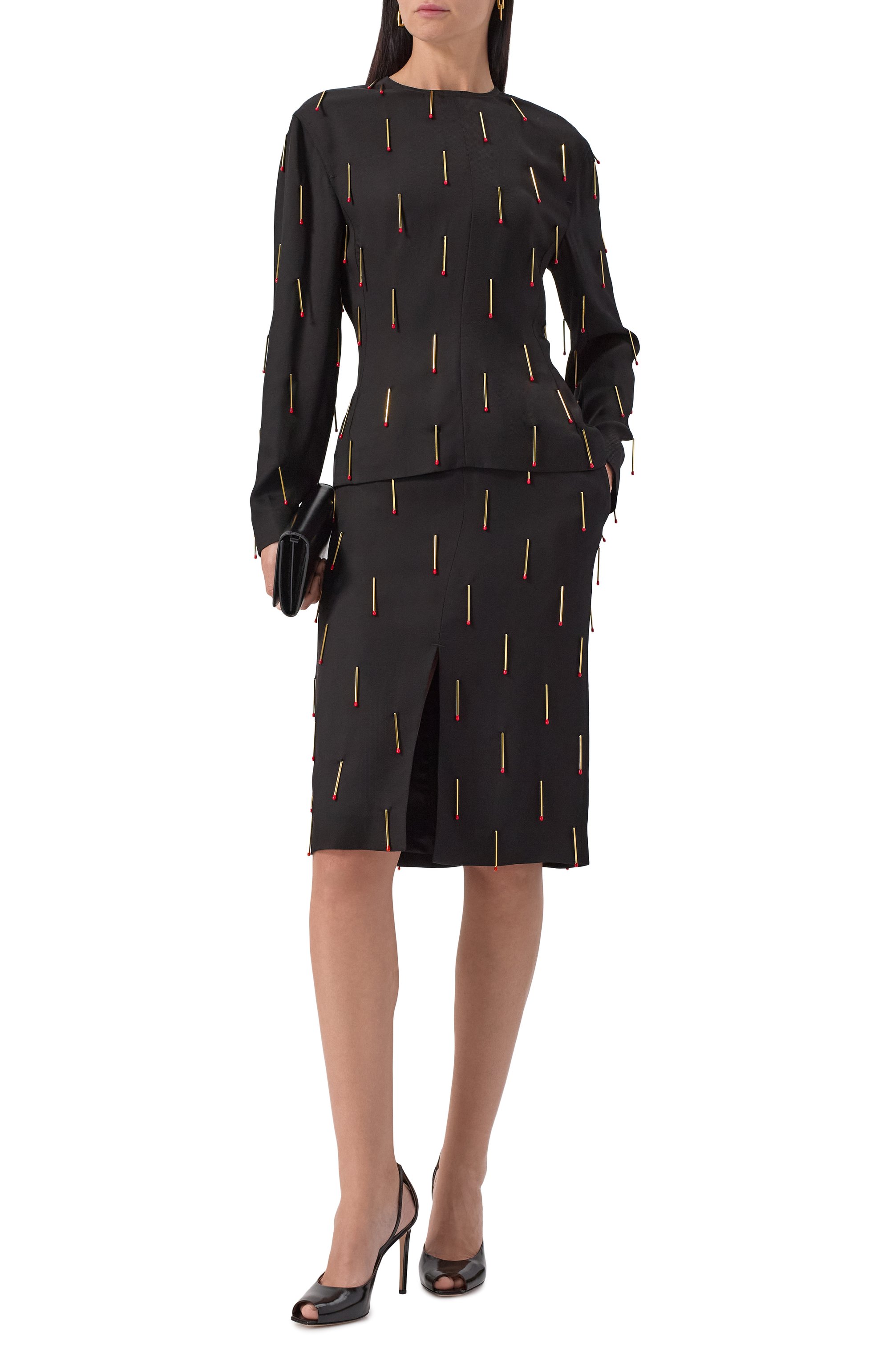 Блузка из вискозы BOTTEGA VENETA, арт. 832228/V35B0, фото 2