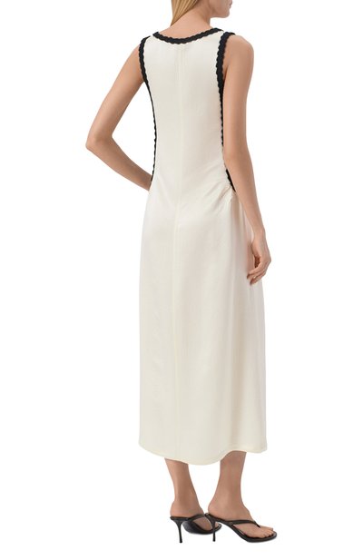 Платье YUZEFI, арт. KRYSTYNA-ACETATE VINTAGE MAXI DRESS/SATEEN, фото 3