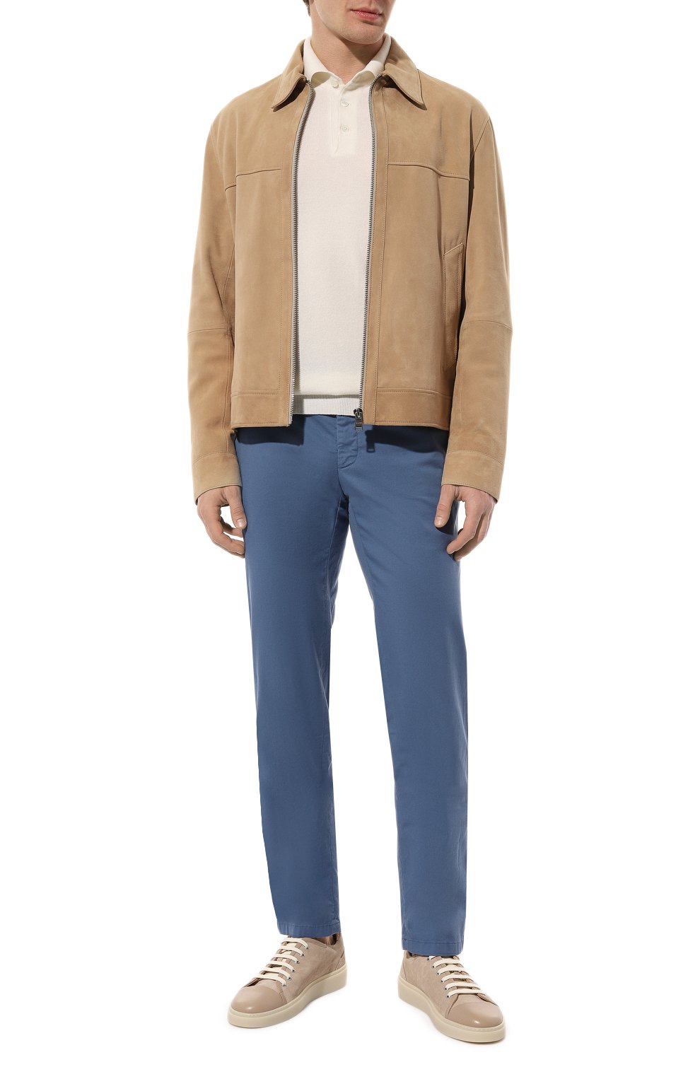 Хлопковые брюки GIORGIO ARMANI, арт. GM000032/TE10048, фото 2