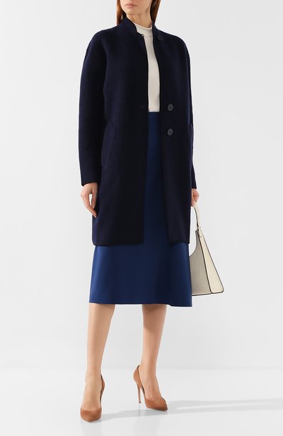Пальто из смеси шерсти и хлопка EMPORIO ARMANI, арт. 6G2LT2/2M11Z, фото 2