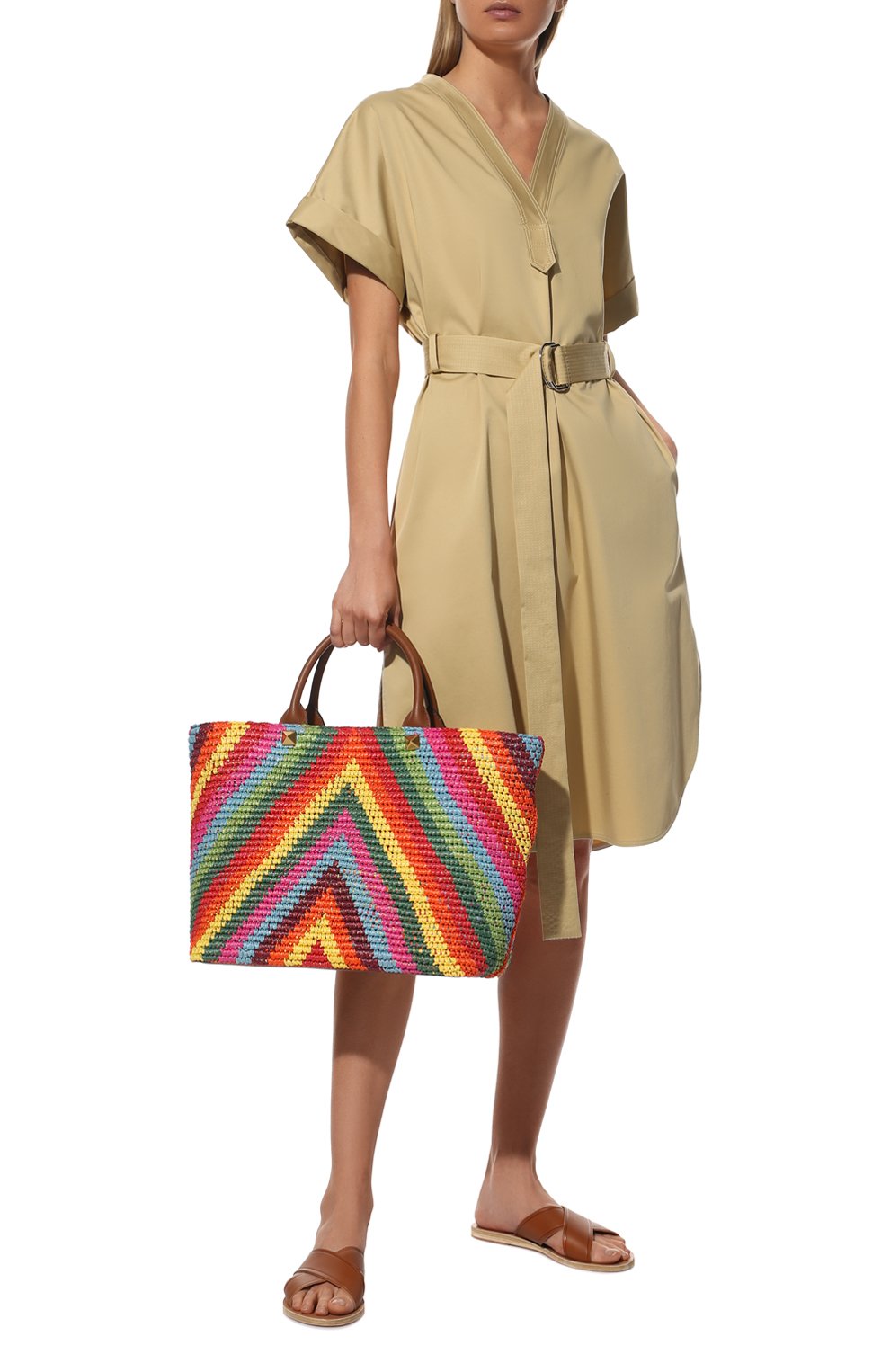 Сумка-шопер summer medium VALENTINO, арт. XW2B0K19/CHP, фото 3