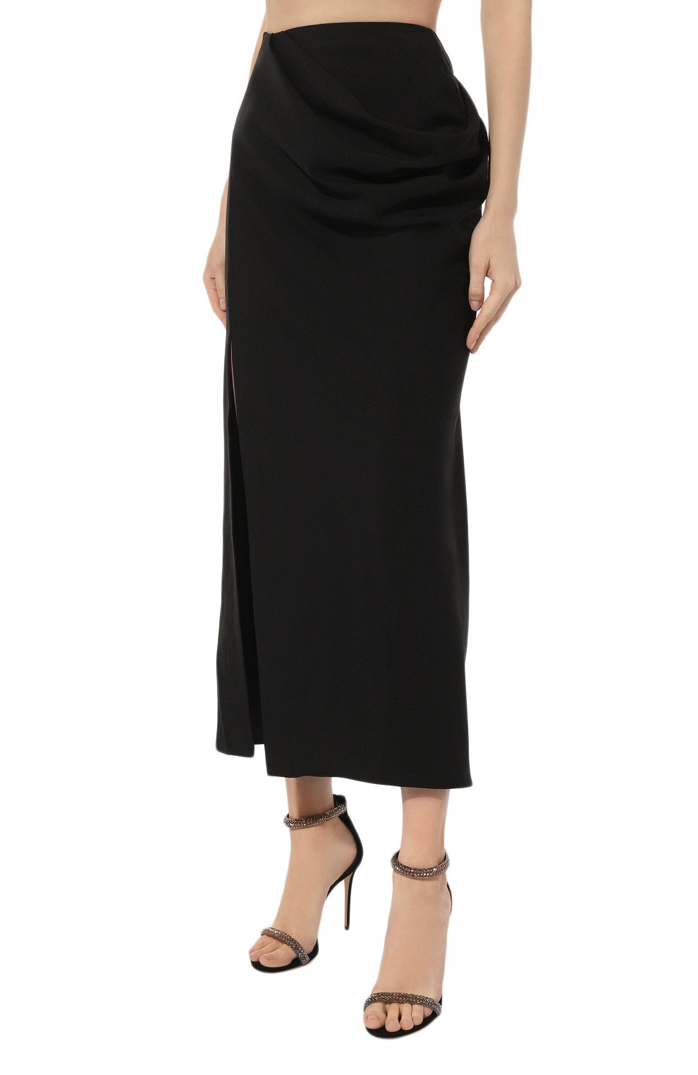 Шерстяная юбка ALEXANDER MCQUEEN, арт. 745749/QJACX, фото 3