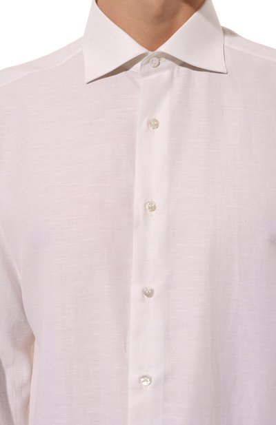 Рубашка из хлопка и льна STEFANO RICCI, арт. MC001427/R2755, фото 5