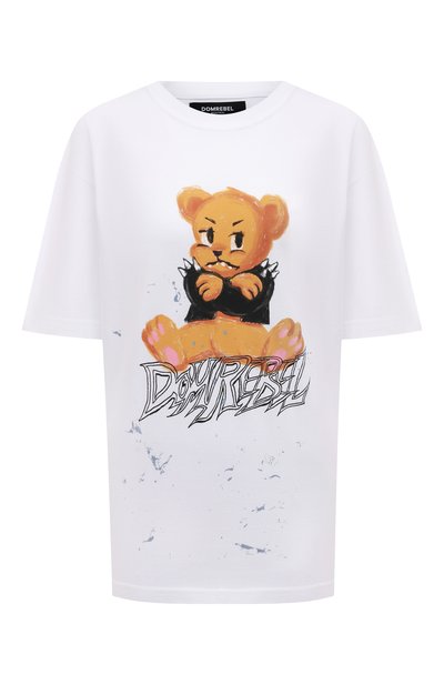 Женская хлопковая футболка DOMREBEL, арт. M00DY/T-SHIRT/W