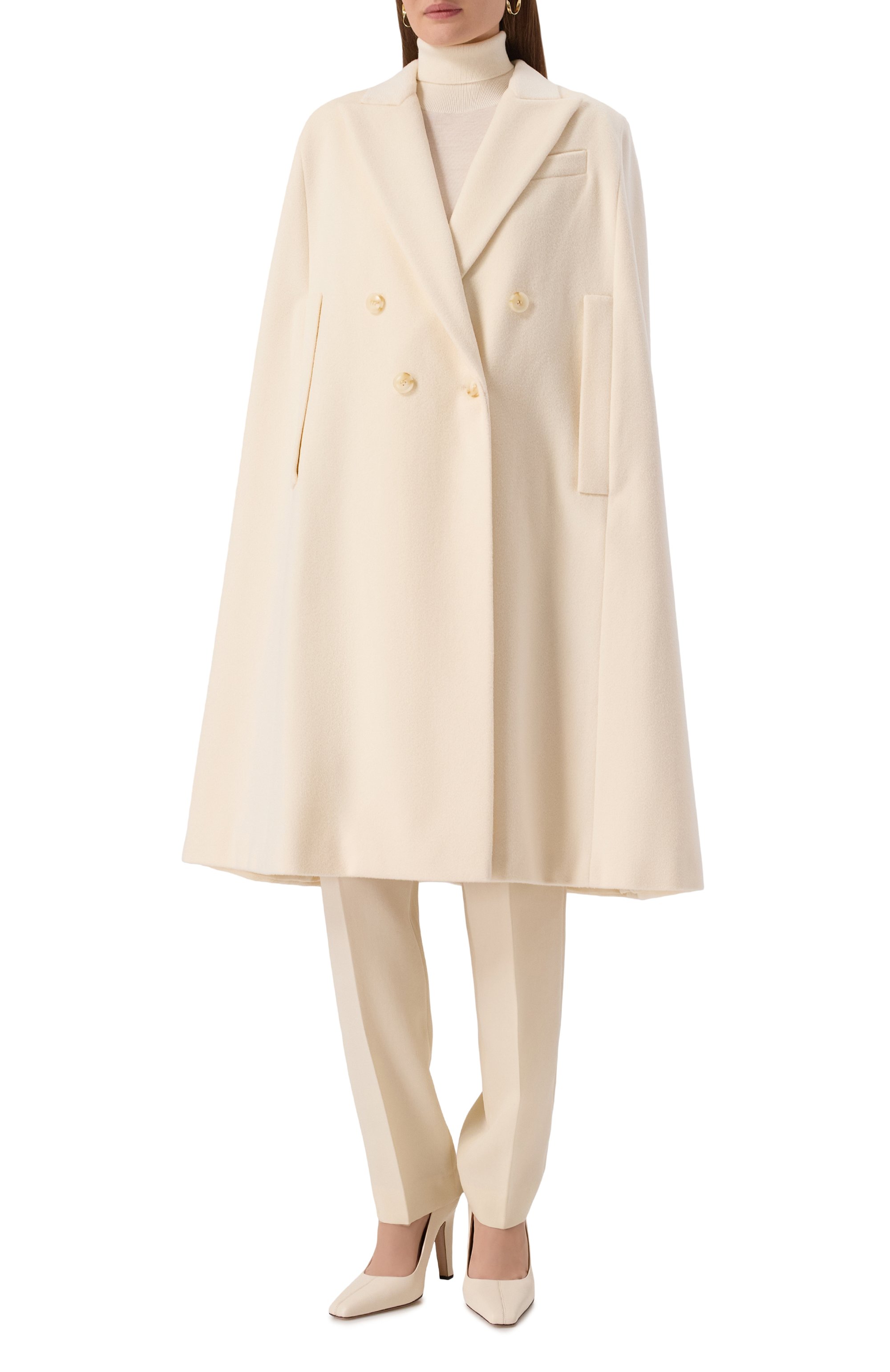 Кейп из шерсти и кашемира SHERVARLI, арт. CT25-0002, фото 3