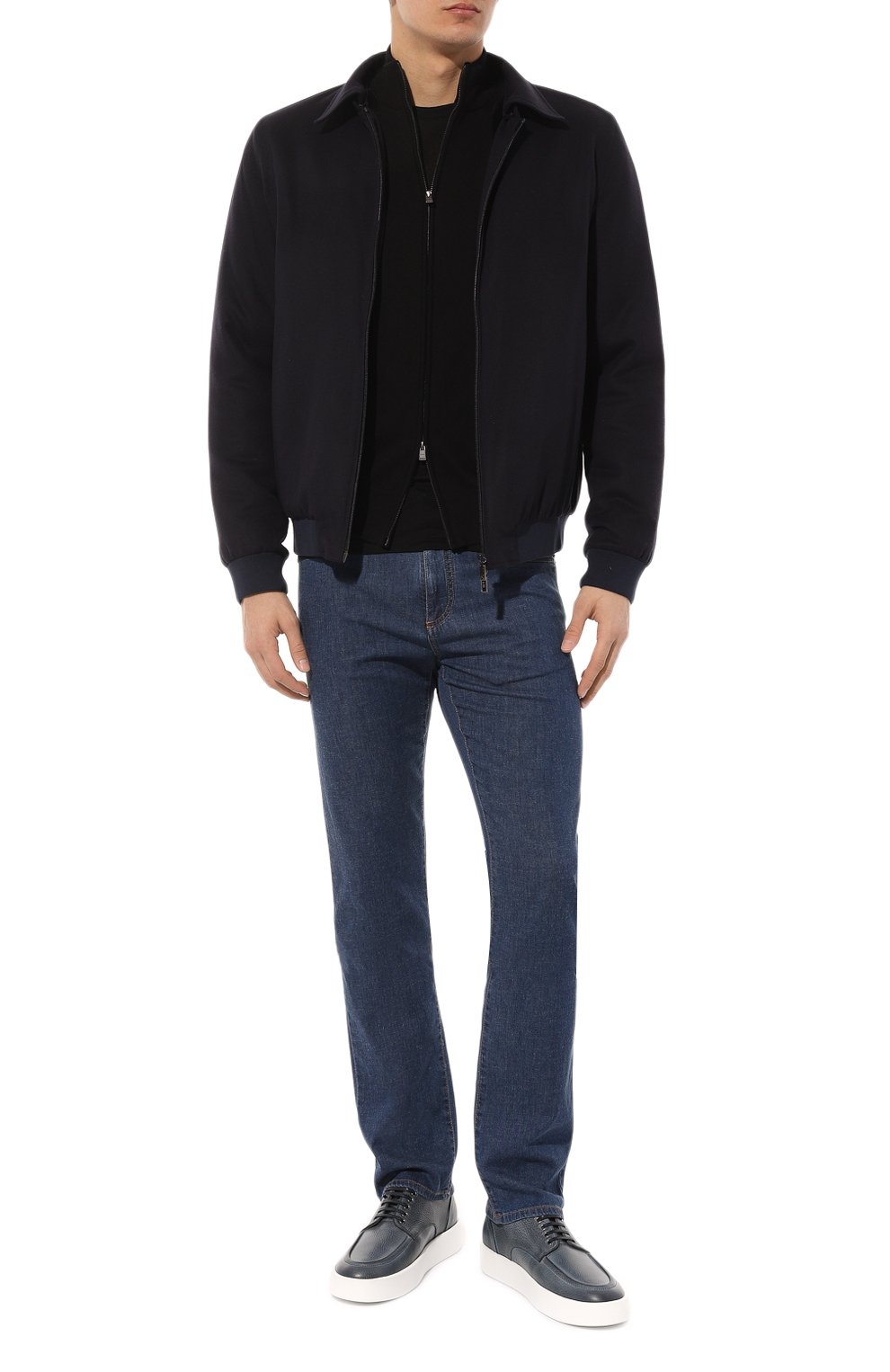 Шерстяной бомбер ZILLI, арт. A0MBR0M0200VEF000_SET, фото 2