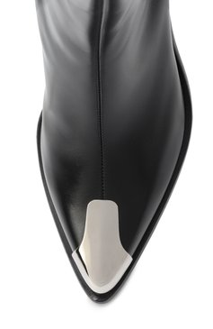Кожаные ботильоны punk ALEXANDER MCQUEEN, арт. 709986WHSWD 1081, фото 6