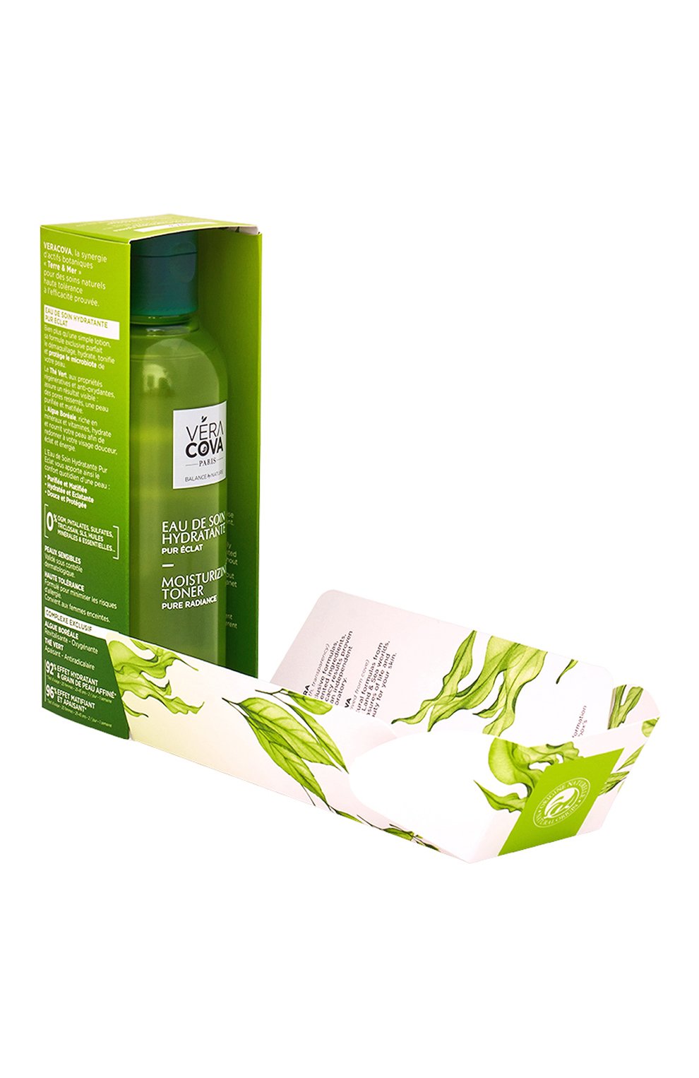 Увлажняющий тоник с морскими минералами и экстрактом зеленого чая (200ml) VERACOVA, арт. 3770006076060, фото 3