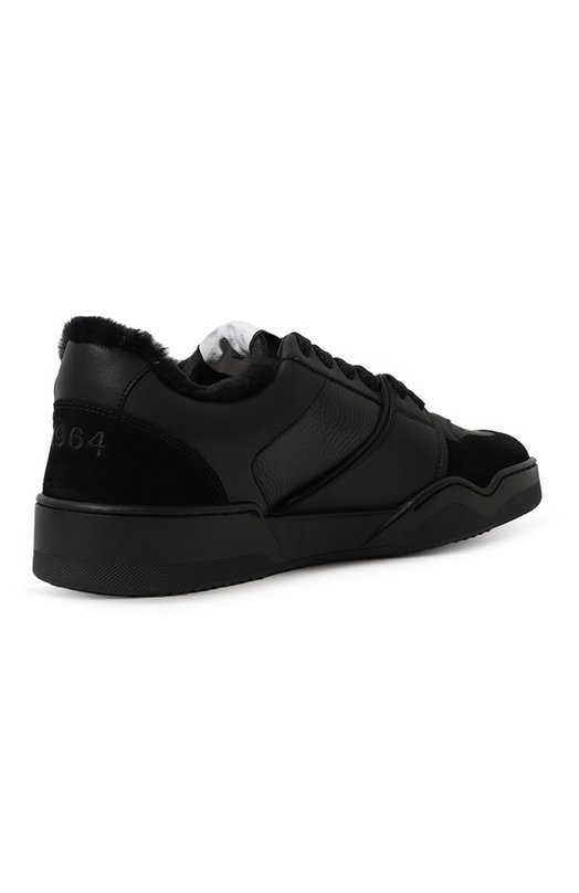 Кожаные кеды Spiker Dsquared2 SNM0316/01506719 Чёрный  SNM0316/01506719 Фото 5