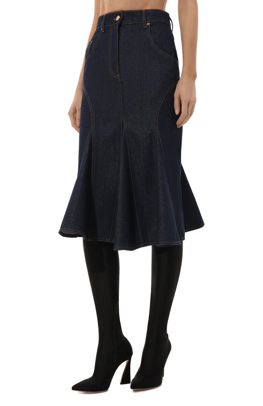 Джинсовая юбка Nina Ricci 24ADJU024/C01082 Синий  24ADJU024/C01082 Фото 3