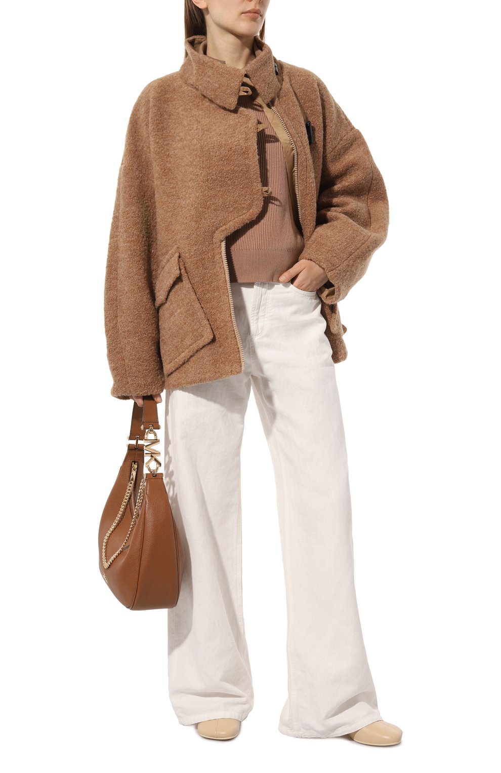 Куртка из экомеха GANNI, арт. F8798, фото 2