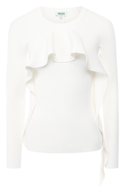 Женский пуловер с оборкой KENZO, арт. 2T0554834