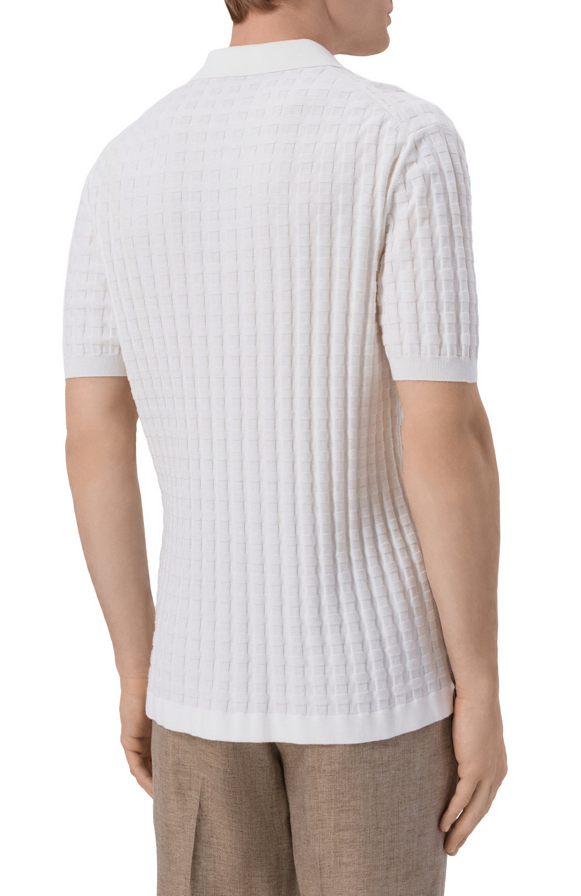 Хлопковая рубашка CORNELIANI, арт. 27M588/2725109, фото 4