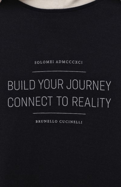 Худи из кашемира и хлопка BRUNELLO CUCINELLI, арт. BE843E134C, фото 3