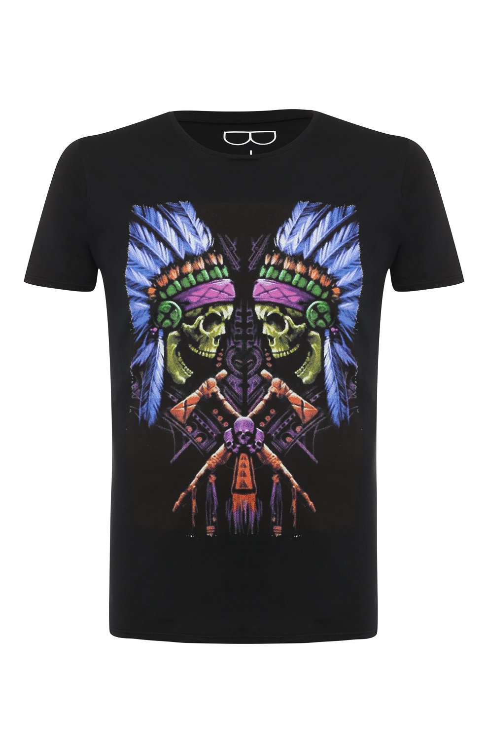 Хлопковая футболка BISIBIGLIO, арт. INDIAN TRIBU TES, фото 1