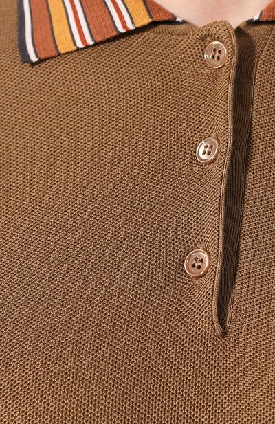 Поло из смеси шелка и хлопка LORO PIANA, арт. FAL1362, фото 5