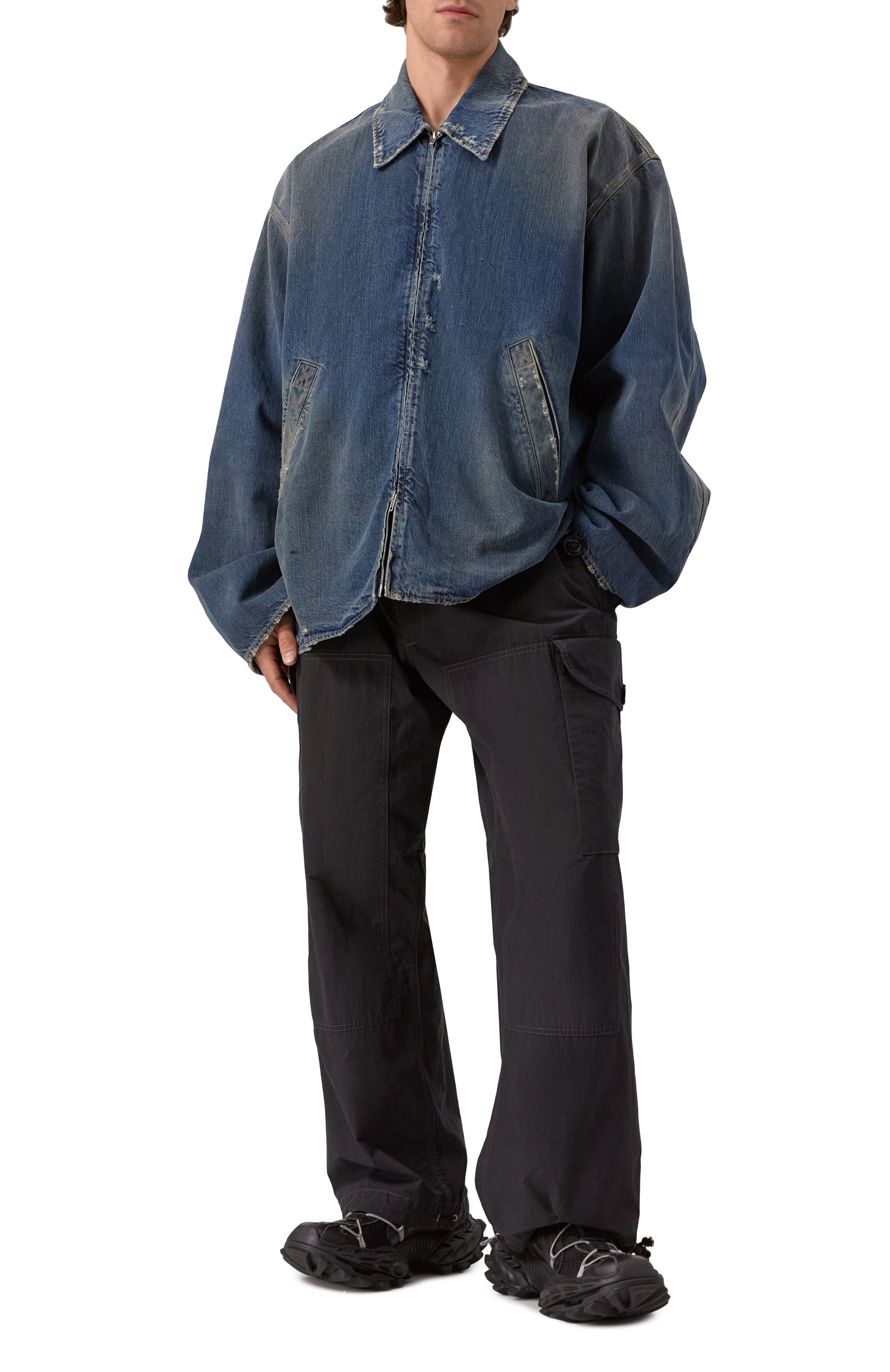 Джинсовая куртка BALENCIAGA, арт. 831691/TSW71, фото 2