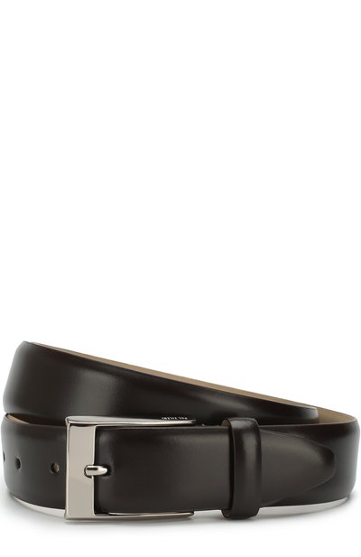 Кожаный ремень с металлической пряжкой PAL ZILERI, арт. M300G501---34620, фото 1