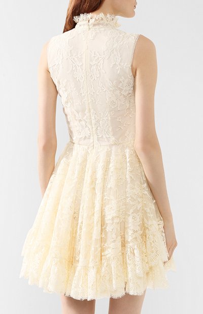 Кружевное платье ALEXANDER MCQUEEN, арт. 558786/QME38, фото 4