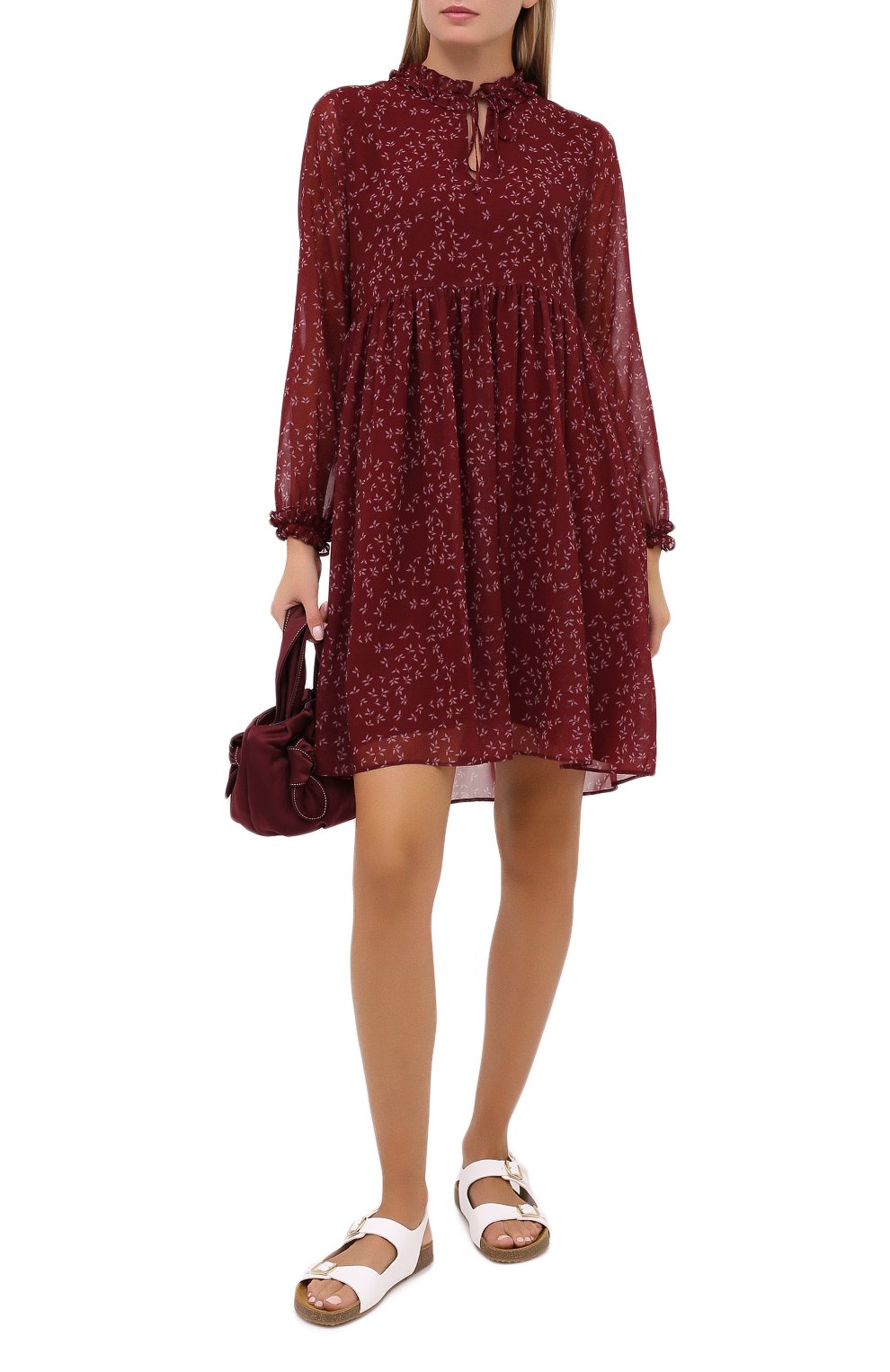 Платье с принтом PIETRO BRUNELLI, арт. AG1702/PL0046, фото 2