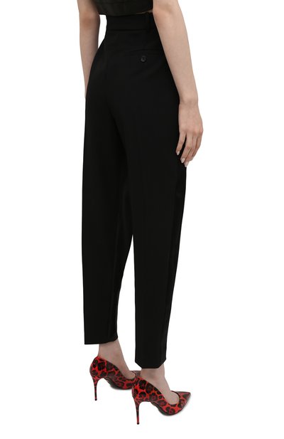 Шерстяные брюки ALEXANDER MCQUEEN, арт. 686728/QJACA, фото 4