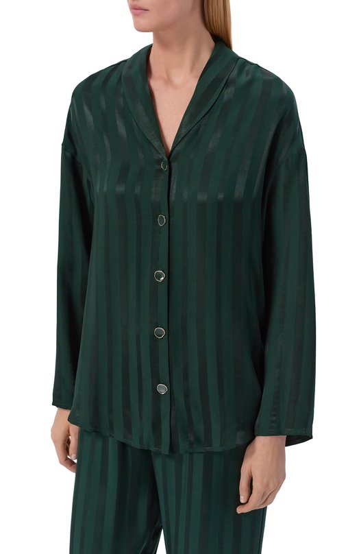 Блузка из вискозы Hanro 074758 Зелёный  074758 Фото 3