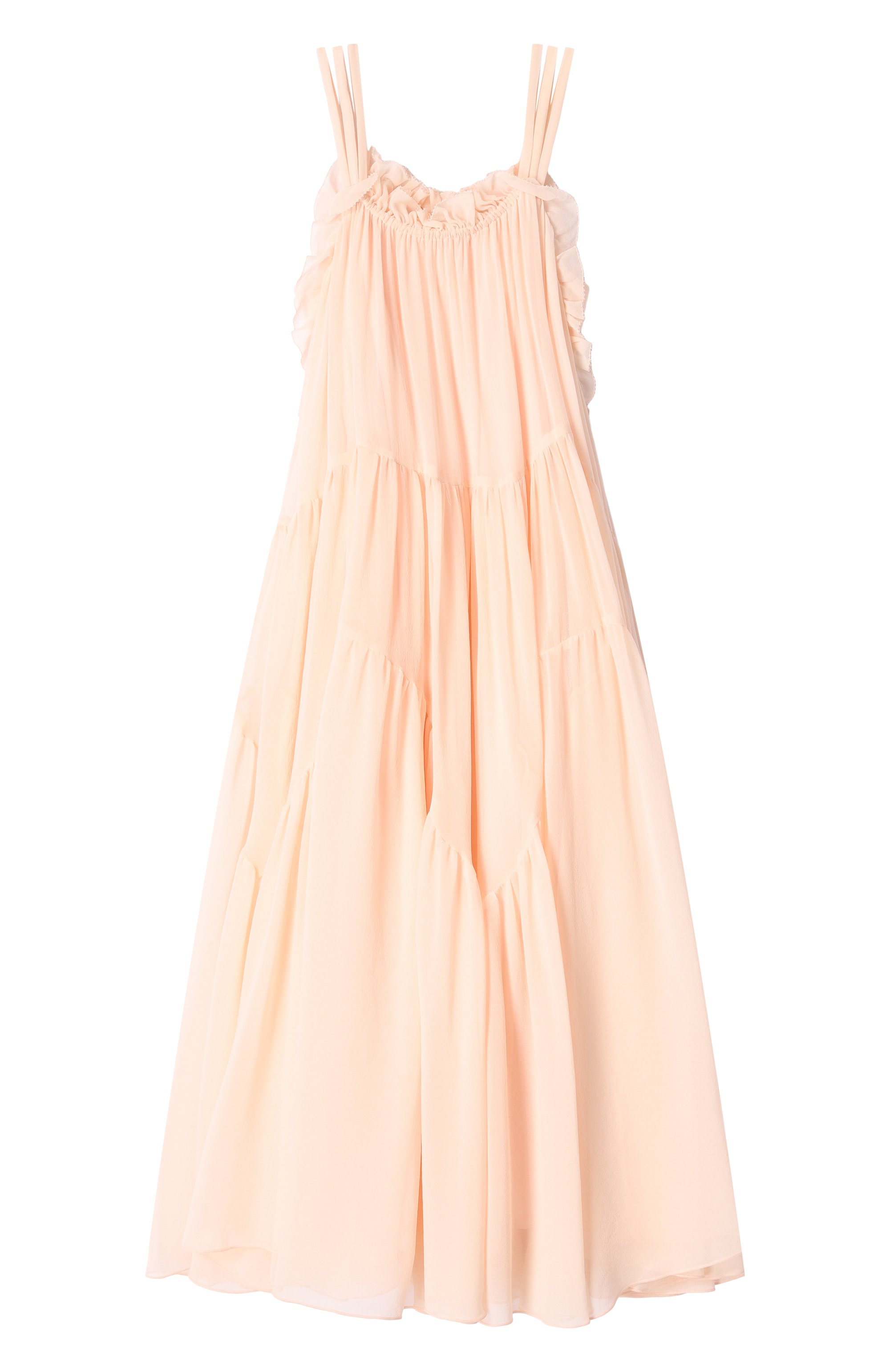 Шелковое платье CHLOÉ, арт. C20598, фото 2