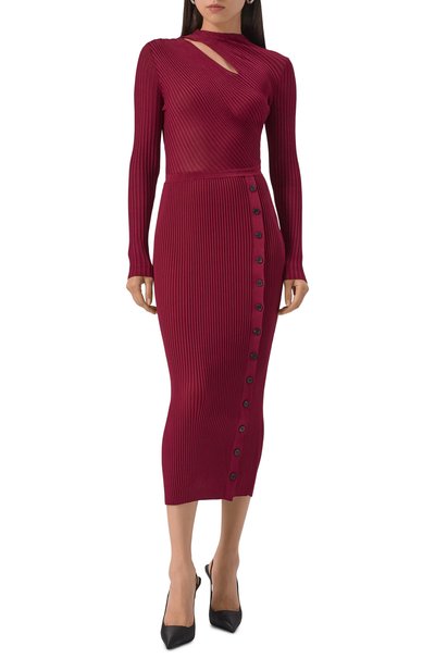 Платье из вискозы SELF-PORTRAIT, арт. PF25080MBU, фото 3