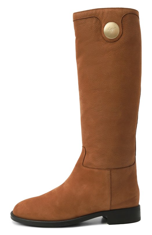 Замшевые сапоги Giuseppe Zanotti Design I580008 Коричневый  I580008 Фото 4
