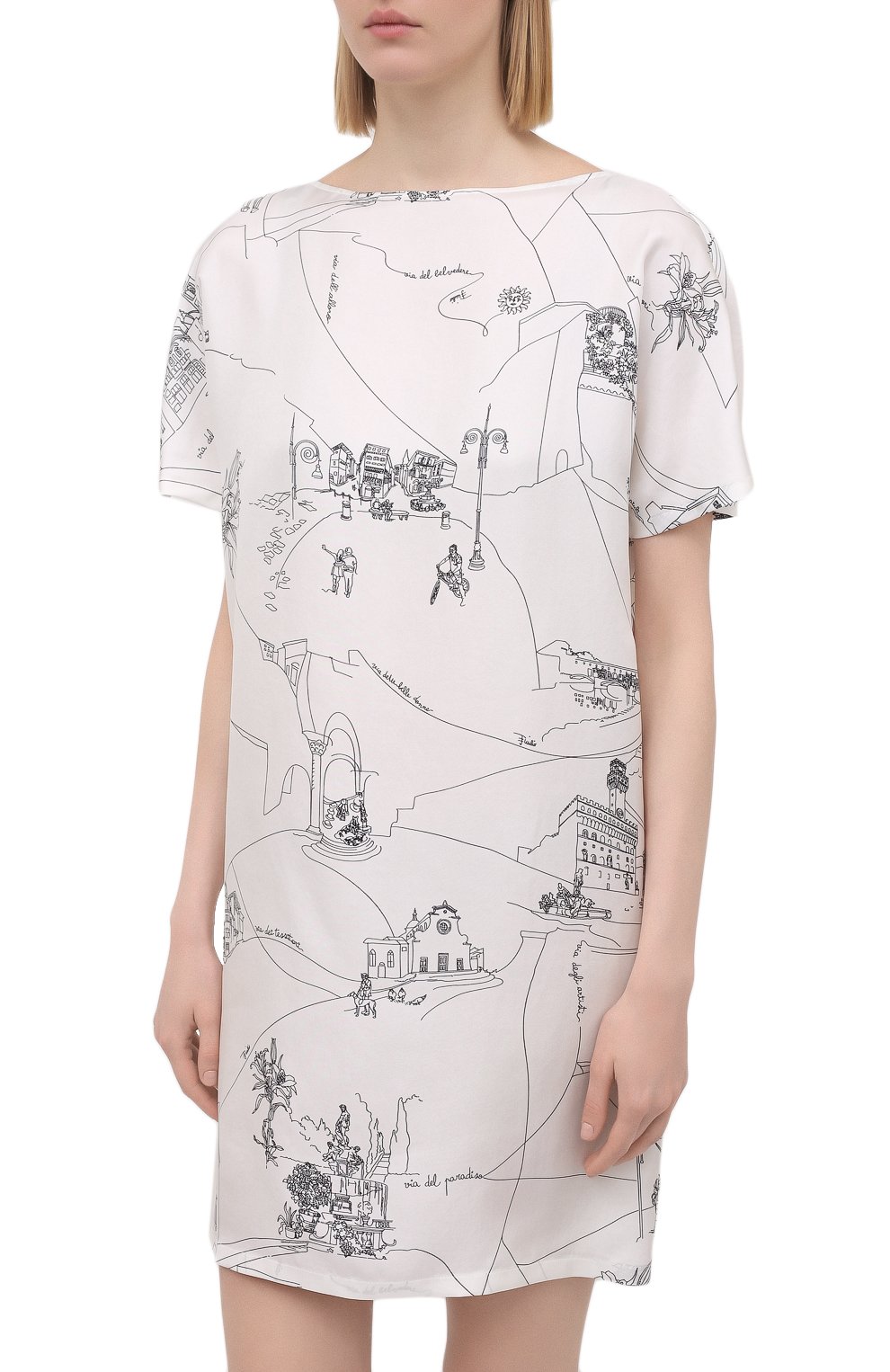 Шелковое платье EMILIO PUCCI, арт. 1ERG01/1E741, фото 3