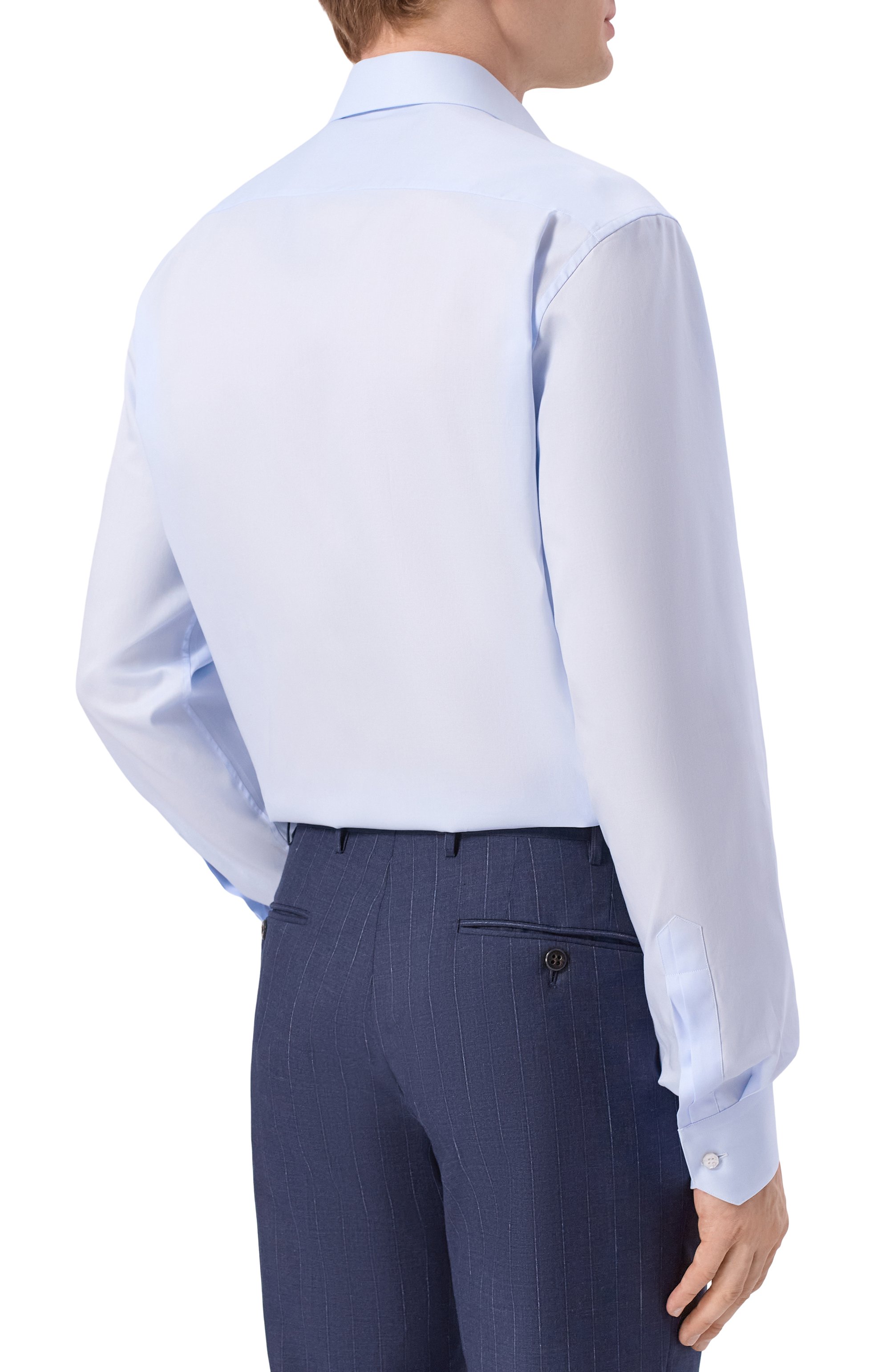 Хлопковая сорочка STEFANO RICCI, арт. MRCLASS002/BN3052, фото 4