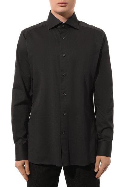 Хлопковая сорочка ZEGNA, арт. 601347A6/9MS0BA, фото 3