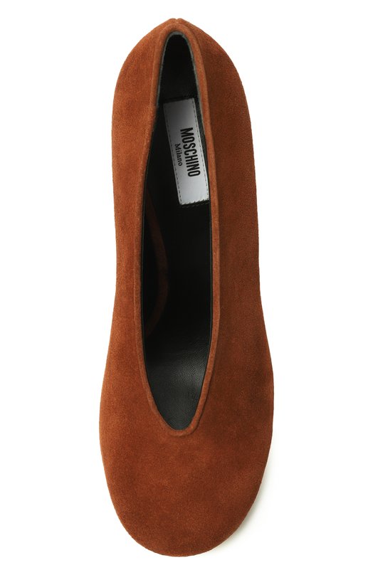 Замшевые туфли Moschino MA1006AC10/ME0 Коричневый  MA1006AC10/ME0 Фото 6