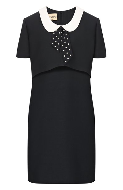 Женское платье из шерсти и шелка VALENTINO, арт. 8B3VAHZ1/1CF