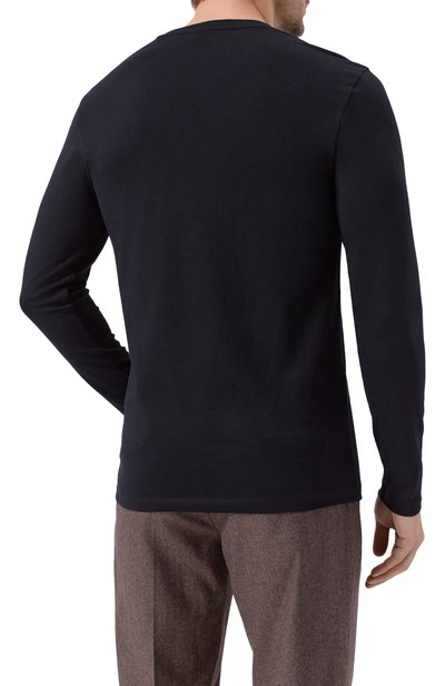 Хлопковый лонгслив BOSS ORANGE, арт. 50512111, фото 4