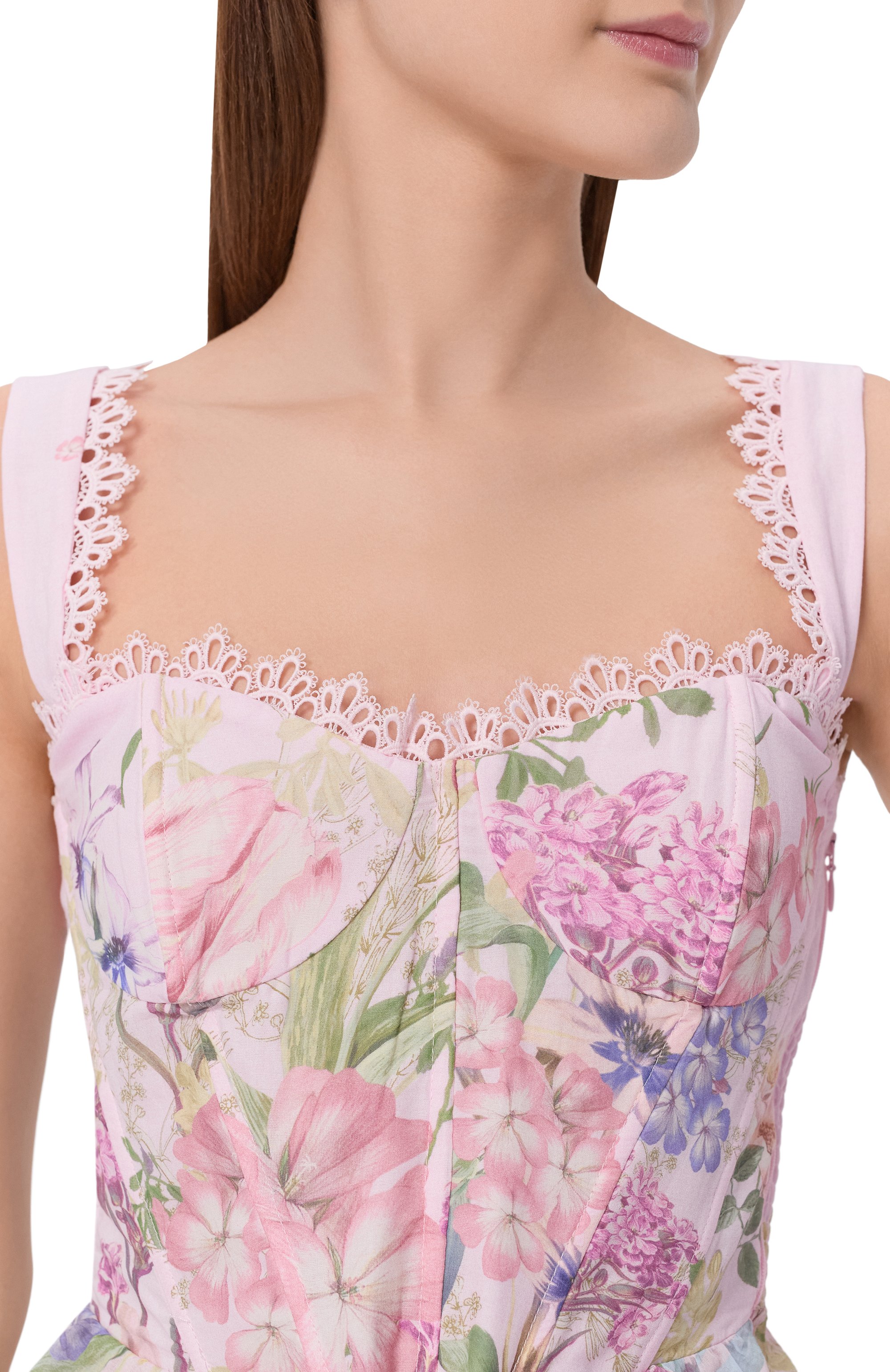 Хлопковый топ CHARO RUIZ IBIZA, арт. 266101, фото 5